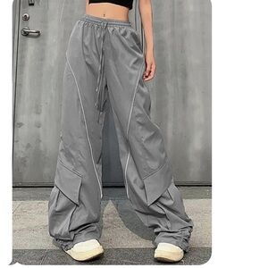 Chic Gray Women's Track Pants